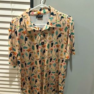 Bad birdie X-Large polo used great condition